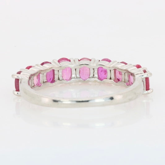 Paixão Birmanesa – Anel de Prata 925 com Rubis Naturais Certificados