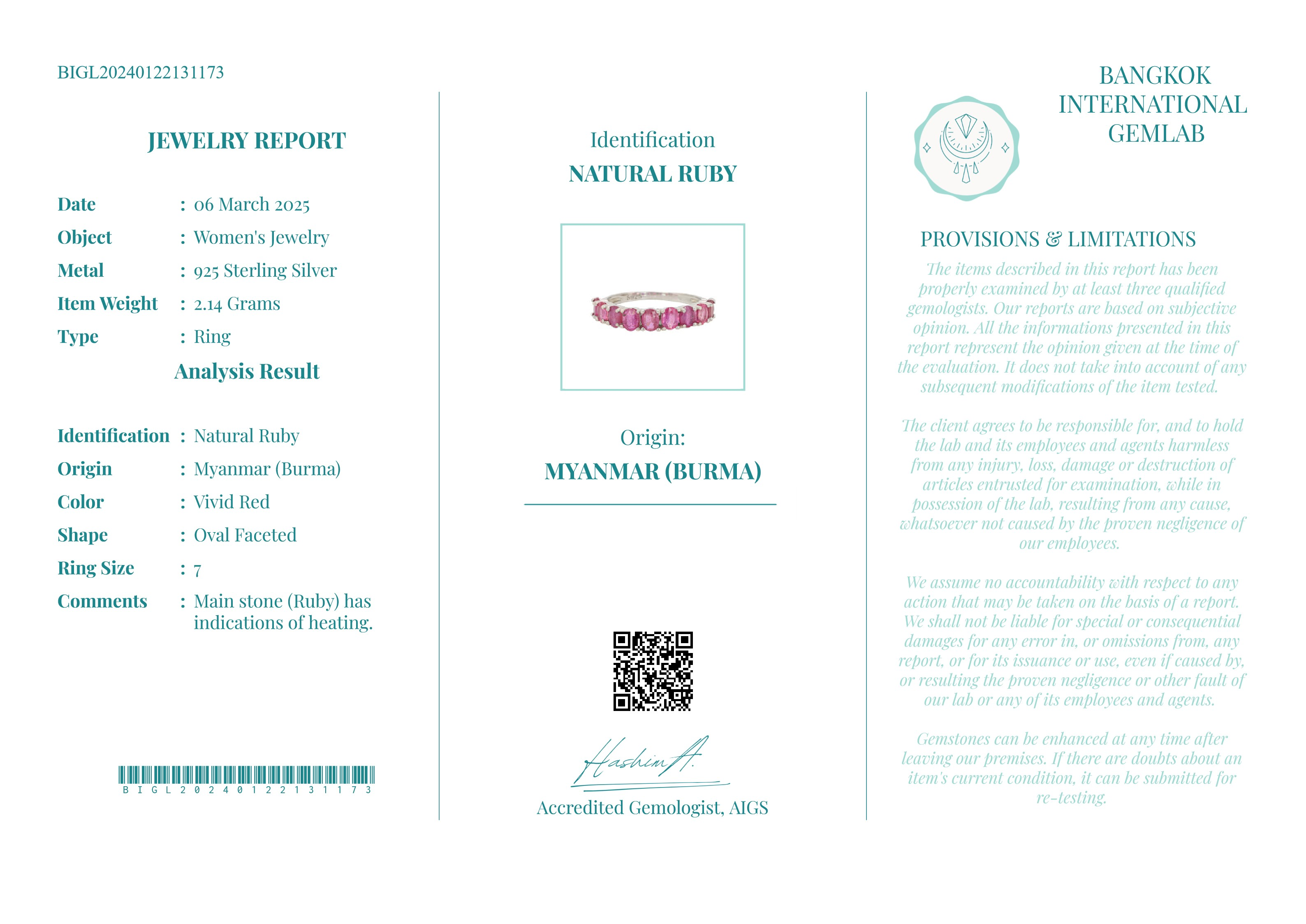 Paixão Birmanesa – Anel de Prata 925 com Rubis Naturais Certificados